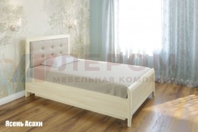 Кровать КР-1031 с мягким изголовьем в Златоусте - zlatoust.ok-mebel.com | фото