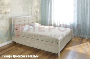 Кровать КР-1033 с мягким изголовьем в Златоусте - zlatoust.ok-mebel.com | фото 1