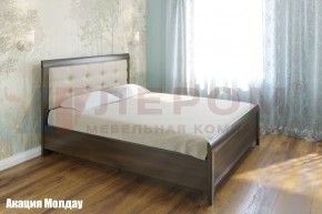 Кровать КР-1033 с мягким изголовьем в Златоусте - zlatoust.ok-mebel.com | фото 2