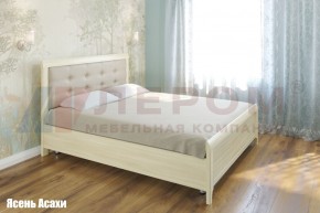 Кровать КР-2033 с мягким изголовьем в Златоусте - zlatoust.ok-mebel.com | фото 2