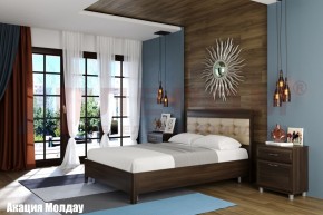 Кровать КР-2074 с мягким изголовьем в Златоусте - zlatoust.ok-mebel.com | фото 3