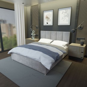 Кровать Мерида Решетка+ПМ (1400) *БЕЗ ДНА в Златоусте - zlatoust.ok-mebel.com | фото