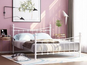 Кровать металлическая "Эльда" Белый в Златоусте - zlatoust.ok-mebel.com | фото