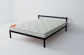 Кровать Мета с матрасом 800 (черный) в Златоусте - zlatoust.ok-mebel.com | фото