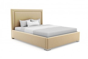 Кровать Морена интерьерная +основание (120х200) 1 кат. ткани в Златоусте - zlatoust.ok-mebel.com | фото