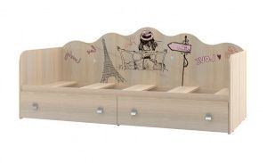 Кровать для детской КР24 Париж в Златоусте - zlatoust.ok-mebel.com | фото 1
