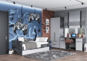 Кровать с 2 ящиками "Лео" 800х2000 в Златоусте - zlatoust.ok-mebel.com | фото 3