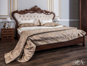 Кровать с мягким изголовьем Афина 1600 (караваджо) в Златоусте - zlatoust.ok-mebel.com | фото