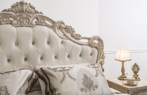 Кровать с мягким изголовьем Патрисия (1600) крем в Златоусте - zlatoust.ok-mebel.com | фото 5