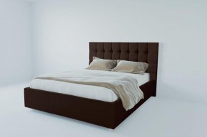Кровать Венеция без основания 900 (экокожа коричневая) в Златоусте - zlatoust.ok-mebel.com | фото