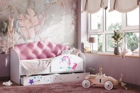 Кровать Звездочка на щитах + Бортик в Златоусте - zlatoust.ok-mebel.com | фото 4