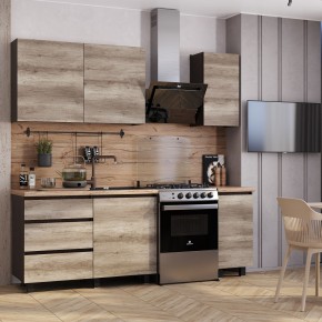 Кухня Энигма 1.6 м (венге/дуб каньон) в Златоусте - zlatoust.ok-mebel.com | фото
