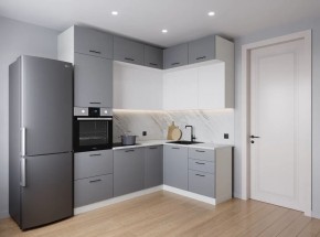 Кухня угловая Элеганция 2200*1700 (Стол. 38мм) в Златоусте - zlatoust.ok-mebel.com | фото