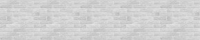 Кухонный фартук 610х3000х1,5 (композит) КМ Кирпич серый в Златоусте - zlatoust.ok-mebel.com | фото 1