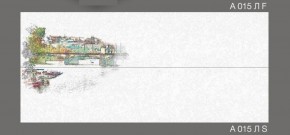 Кухонный фартук А-015 (ЛF) со столешницей А-015 (ЛS) рисунок слева в Златоусте - zlatoust.ok-mebel.com | фото