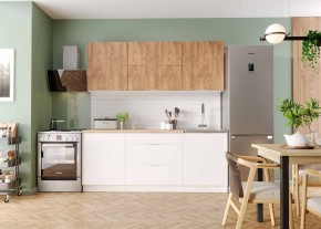 Кухонный гарнитур Асти-вайт 1,6 в Златоусте - zlatoust.ok-mebel.com | фото