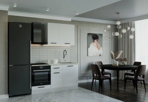 Кухонный гарнитур Белый Глянец 1600 (Стол. 38мм) в Златоусте - zlatoust.ok-mebel.com | фото