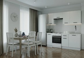 Кухонный гарнитур Белый Глянец 2000 (Стол. 26мм) в Златоусте - zlatoust.ok-mebel.com | фото
