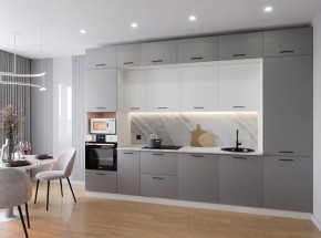 Кухонный гарнитур Элеганция  3400 (Стол. 38мм) в Златоусте - zlatoust.ok-mebel.com | фото