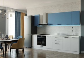 Кухонный гарнитур Капри 2800 (Стол. 38мм) в Златоусте - zlatoust.ok-mebel.com | фото