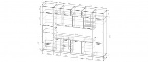 Кухонный гарнитур Крафт 3400 (Стол. 26мм) в Златоусте - zlatoust.ok-mebel.com | фото 2