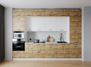 Кухонный гарнитур Лада 3400 (Стол. 26мм) в Златоусте - zlatoust.ok-mebel.com | фото