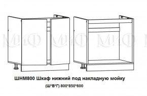 ЛИЗА-2 Кухонный гарнитур 1,6 Белый глянец холодный в Златоусте - zlatoust.ok-mebel.com | фото 6