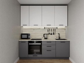 Кухонный гарнитур Меренга 2200 h950 (Стол. 38мм) в Златоусте - zlatoust.ok-mebel.com | фото