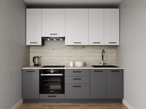 Кухонный гарнитур Меренга 2400 h950 (Стол. 26мм) в Златоусте - zlatoust.ok-mebel.com | фото