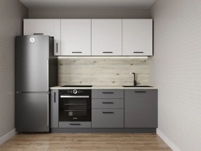 Кухонный гарнитур Меренга 2550 (Стол. 26мм) в Златоусте - zlatoust.ok-mebel.com | фото