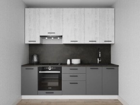 Кухонный гарнитур Санторини 2400 h950 (Стол. 38мм) в Златоусте - zlatoust.ok-mebel.com | фото