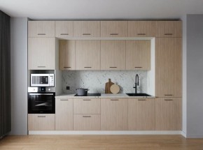 Кухонный гарнитур Шимо 3400 (Стол. 38мм) в Златоусте - zlatoust.ok-mebel.com | фото
