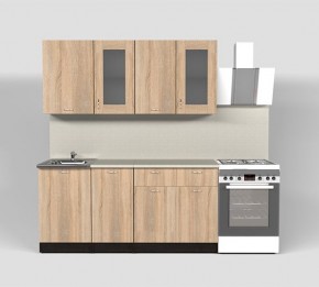 Кухня Симона Демо 1700 (Венга/Дуб Сонома) в Златоусте - zlatoust.ok-mebel.com | фото 7