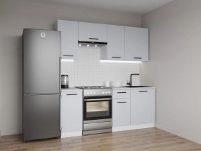 Кухонный гарнитур Смоки 2000 (Стол. 38 мм) в Златоусте - zlatoust.ok-mebel.com | фото