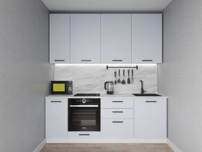 Кухонный гарнитур Смоки 2200 h950 (Стол. 38 мм) в Златоусте - zlatoust.ok-mebel.com | фото
