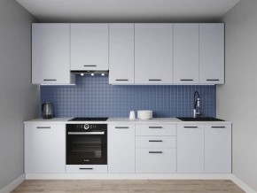 Кухонный гарнитур Смоки 2400 h950 (Стол. 38 мм) в Златоусте - zlatoust.ok-mebel.com | фото
