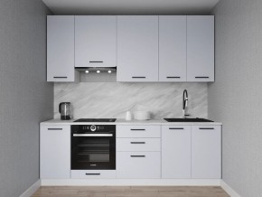 Кухонный гарнитур Смоки 3000 h950 (Стол. 26мм) в Златоусте - zlatoust.ok-mebel.com | фото