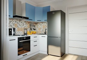 Кухонный гарнитур угловой Капри 2200х1000 (Стол. 38мм) в Златоусте - zlatoust.ok-mebel.com | фото