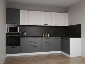 Кухонный гарнитур угловой Санторини 3200*1400 (Стол. 38мм) в Златоусте - zlatoust.ok-mebel.com | фото