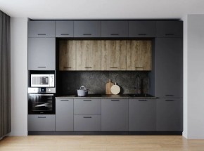 Кухонный гарнитур Умбра 3400 (Стол. 26мм) в Златоусте - zlatoust.ok-mebel.com | фото