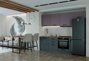Кухонный гарнитур Виола 2550 (Стол. 26мм) в Златоусте - zlatoust.ok-mebel.com | фото