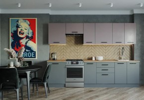 Кухонный гарнитур Виола 3000 (Стол. 38мм) в Златоусте - zlatoust.ok-mebel.com | фото