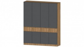 ЛЕНОРА Спальный гарнитур (модульный) графит в Златоусте - zlatoust.ok-mebel.com | фото 8
