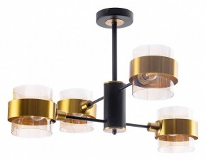 Люстра на штанге Arte Lamp Carlo A8205SP-4BK в Златоусте - zlatoust.ok-mebel.com | фото