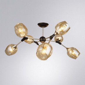 Люстра на штанге Arte Lamp Seppia A4211PL-8BK в Златоусте - zlatoust.ok-mebel.com | фото 2