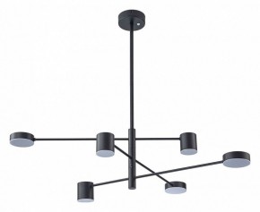Люстра на штанге Arte Lamp Stanley A2476PL-40BK в Златоусте - zlatoust.ok-mebel.com | фото