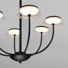 Люстра на штанге Eurosvet Fungo 50388 LED черный в Златоусте - zlatoust.ok-mebel.com | фото 5