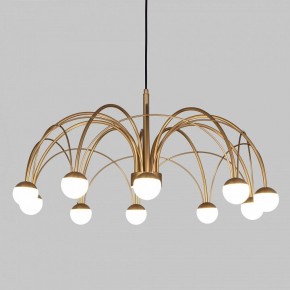 Люстра на штанге Eurosvet Ragno 90030/10 LED золото в Златоусте - zlatoust.ok-mebel.com | фото 4