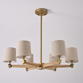 Люстра на штанге Imperiumloft Jorgenson Beige/Light wood STAVRA01 в Златоусте - zlatoust.ok-mebel.com | фото 3