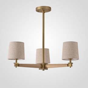 Люстра на штанге Imperiumloft Jorgenson Beige/Light wood STAVRA01 в Златоусте - zlatoust.ok-mebel.com | фото
